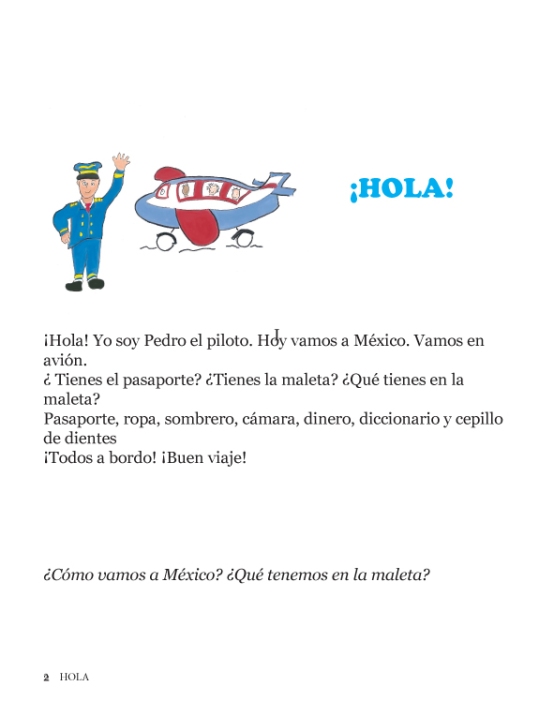 HOLA Let's Learn Spanish Spanish Version04